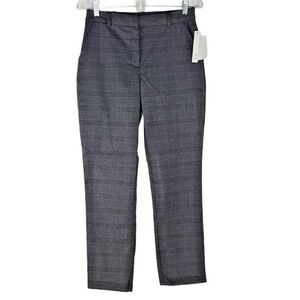 Joe B Joe Benbasset Women's Slacks Pants  Size 5 Black Gray Plaid Business
